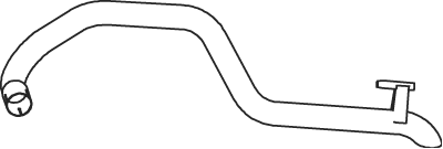 Dinex Uitlaatpijp 54601