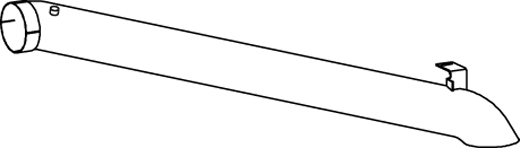 Dinex Uitlaatpijp 54681