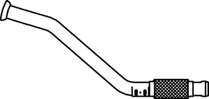 Dinex Uitlaatpijp 56111