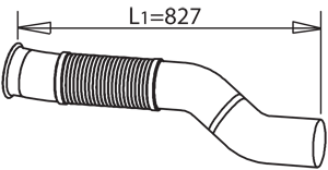 Dinex Uitlaatpijp 56259