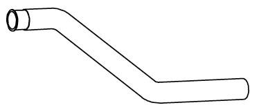 Dinex Uitlaatpijp 60106