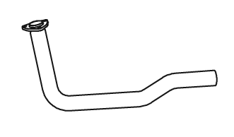 Dinex Uitlaatpijp 62108