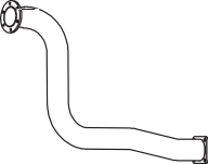 Dinex Uitlaatpijp 62112