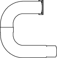 Dinex Uitlaatpijp 64132