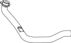 Dinex Uitlaatpijp 64181