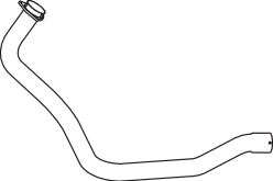 Dinex Uitlaatpijp 64185