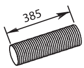 Dinex Uitlaatpijp 64254