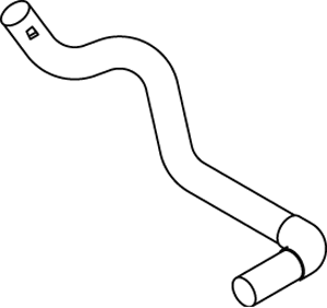 Dinex Uitlaatpijp 64255