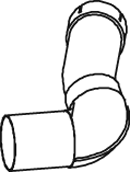 Dinex Uitlaatpijp 64287