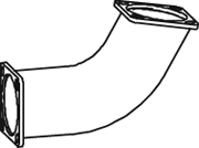 Dinex Uitlaatpijp 64288