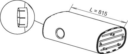 Dinex Middendemper 64302