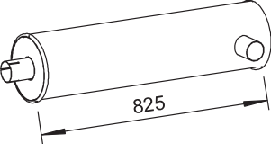 Dinex Middendemper 64345