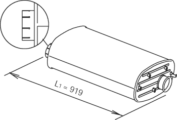 Dinex Middendemper 64376