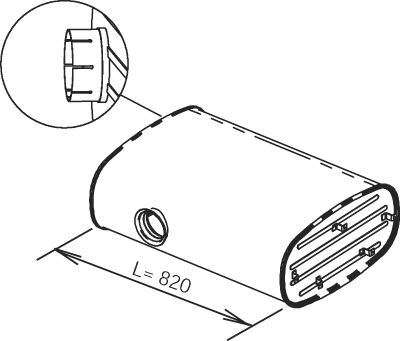 Dinex Middendemper 64377