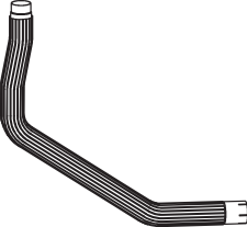 Dinex Uitlaatpijp 64509