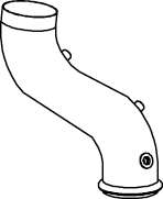 Dinex Uitlaatpijp 64551