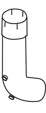 Dinex Uitlaatpijp 64563