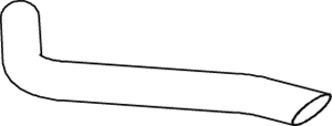 Dinex Uitlaatpijp 64696