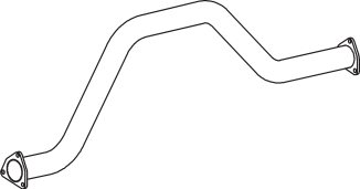 Dinex Uitlaatpijp 64697