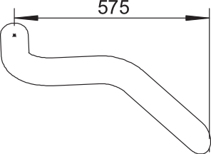 Dinex Uitlaatpijp 64730