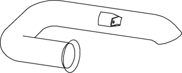 Dinex Uitlaatpijp 64776