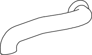 Dinex Uitlaatpijp 64792