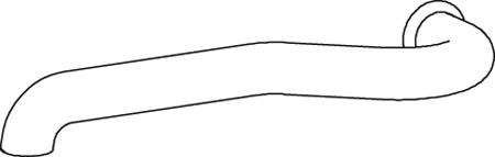 Dinex Uitlaatpijp 64793