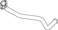 Dinex Uitlaatpijp 66113