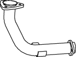 Dinex Uitlaatpijp 66114