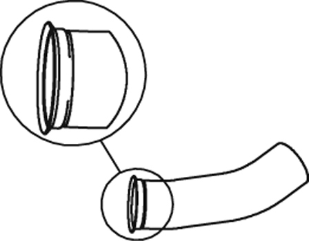 Dinex Uitlaatpijp 66124