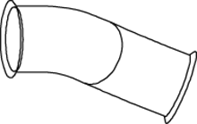 Dinex Uitlaatpijp 66131