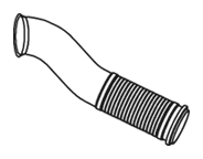 Dinex Uitlaatpijp 66132