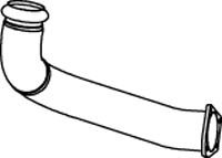 Dinex Uitlaatpijp 66143