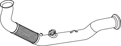 Dinex Uitlaatpijp 66147