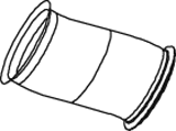 Dinex Uitlaatpijp 66234