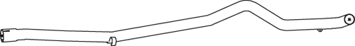 Dinex Uitlaatpijp 66502