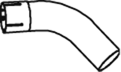 Dinex Uitlaatpijp 66600