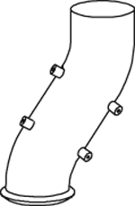 Dinex Uitlaatpijp 66602