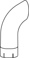 Dinex Uitlaatpijp 66604