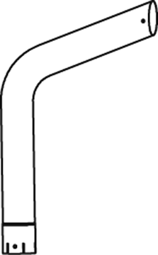 Dinex Uitlaatpijp 66705
