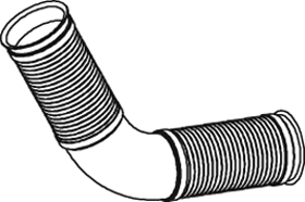 Dinex Uitlaatpijp 68032