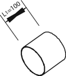 Dinex Uitlaatpijp 68235