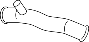 Dinex Uitlaatpijp 68258