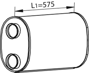 Dinex Middendemper 68333