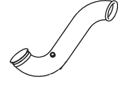 Dinex Uitlaatpijp 68602