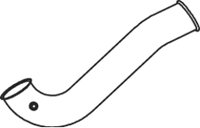 Dinex Uitlaatpijp 68615