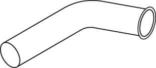 Dinex Uitlaatpijp 68649