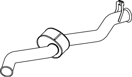 Dinex Achterdemper 68702