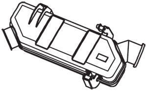 Dinex Achterdemper 68727