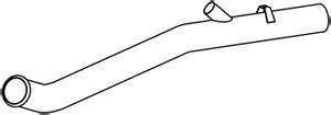 Dinex Uitlaatpijp 68732